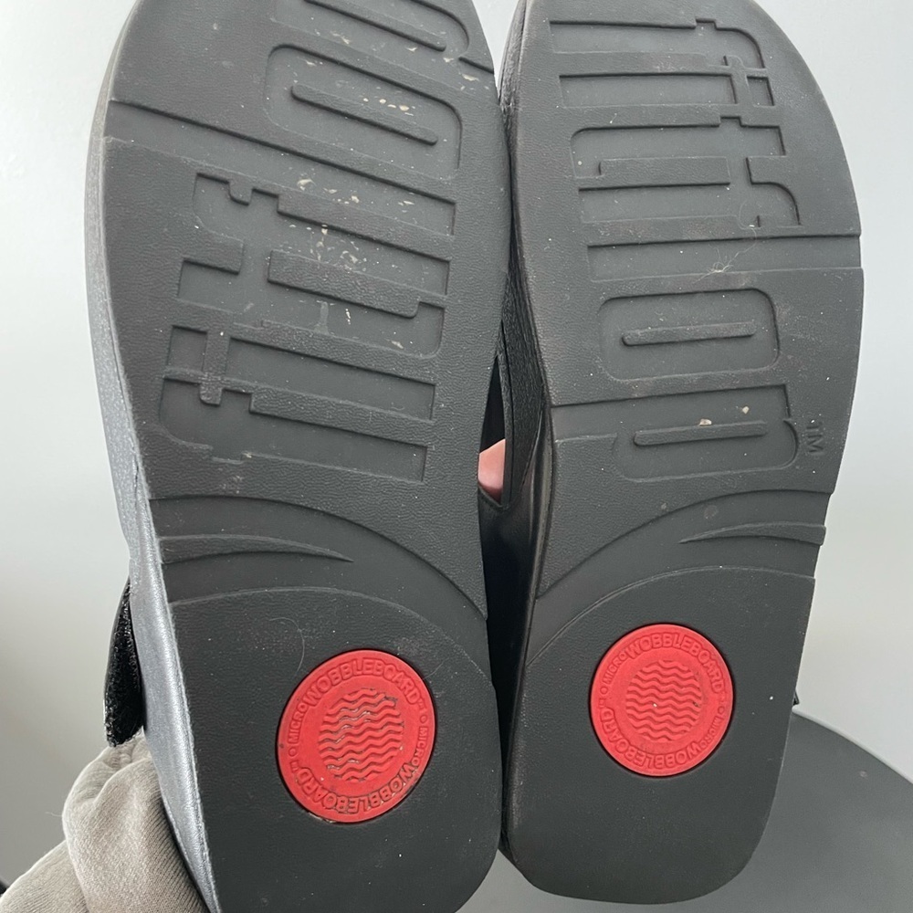 Fitflop Black Women's Sandals size 10 - Picture 6 of 6